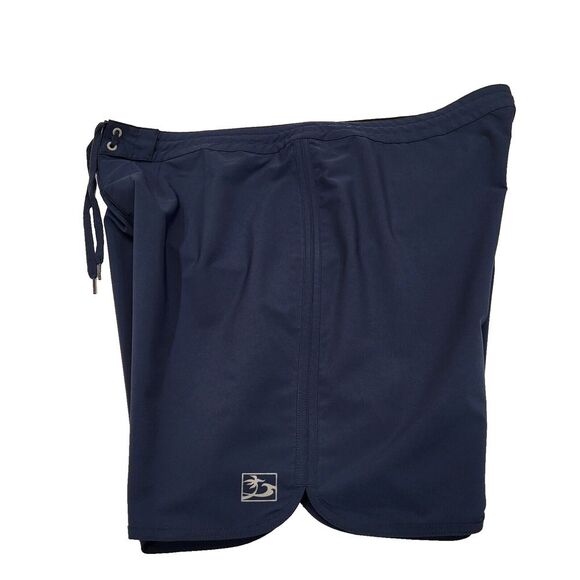 Honolua Size 40 Blue Board Shorts / Surfwear Hook & Loop Fly Back Pocket Logos - Picture 8 of 13